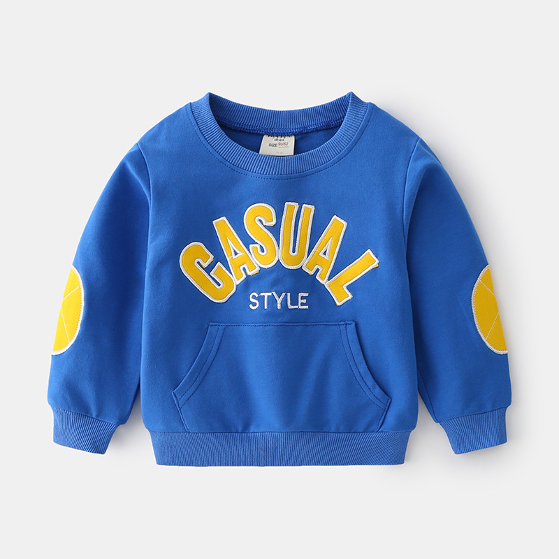 Casual Blue Baby Sweatshirt